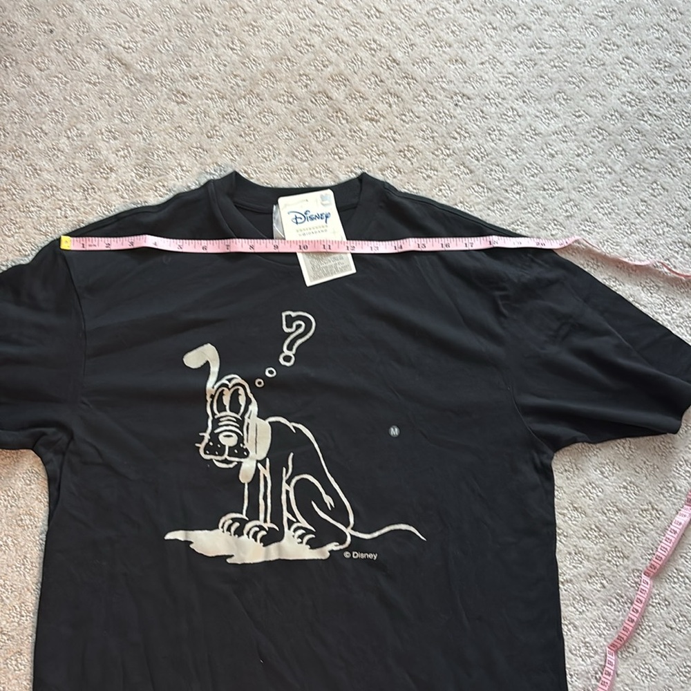 NWT Disney Black Pluto Graphic T-Shirt by Giordano – Size Medium - Picture 9 of 11